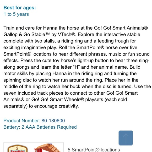 Vtech Gallop and Go Stable with horse - Picture 9 of 12